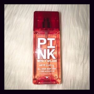 Victoria's Secret Pink With A Splash Warm & Cozy Body Mist 8.4 FL OZ